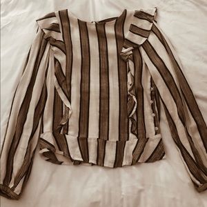 Anthropologie Striped Long Sleeve